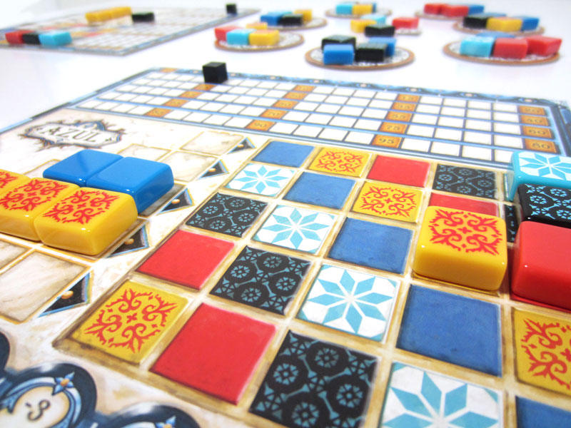 Azul game pieces